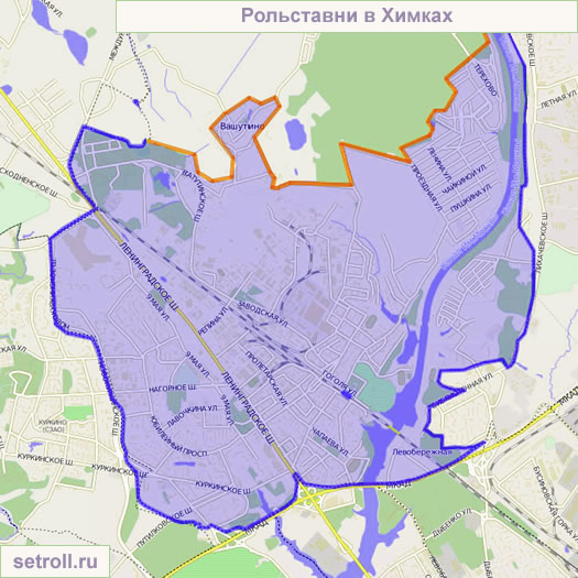 Рольставни "Химки"