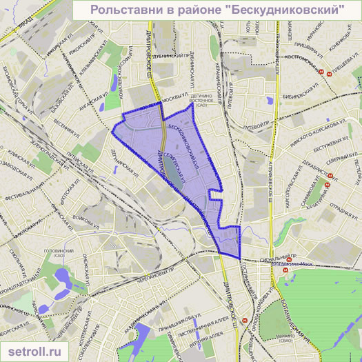 Рольставни "Бескудниковский"