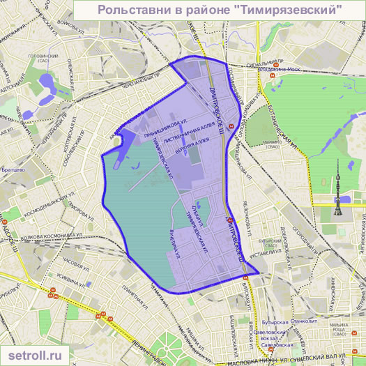 Рольставни "Тимирязевский"