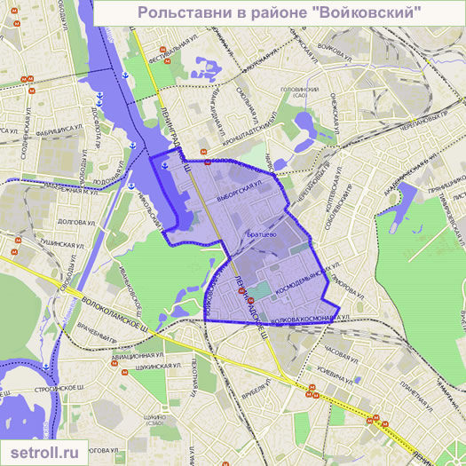 Рольставни "Войковский"