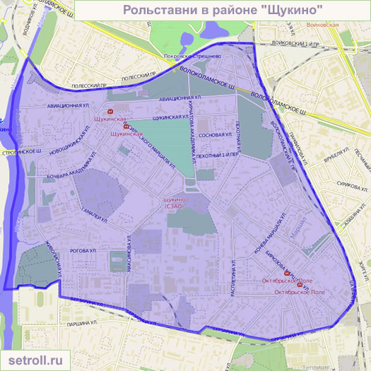 Рольставни "Щукино"