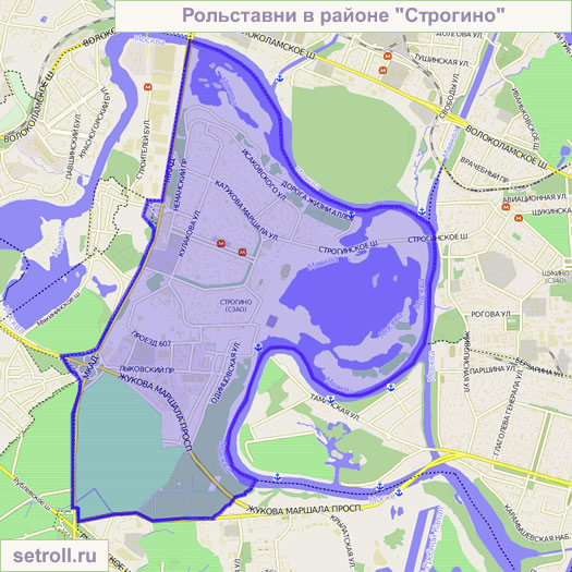 Рольставни "Строгино"