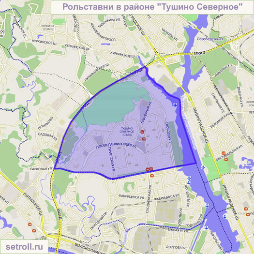 Рольставни в "Северном Тушино"