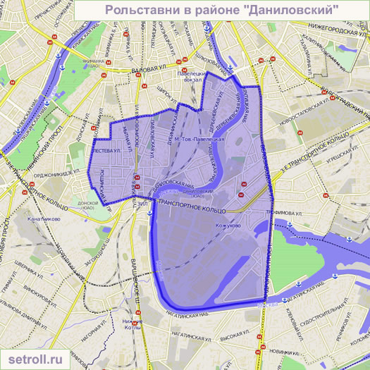 Рольставни "Даниловский"