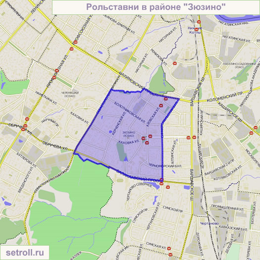 Рольставни "Зюзино"