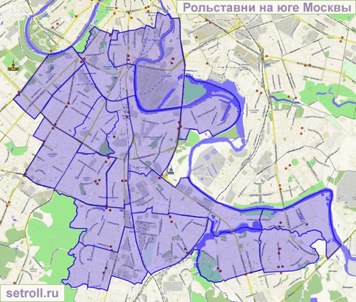 Рольставни на юге Москвы